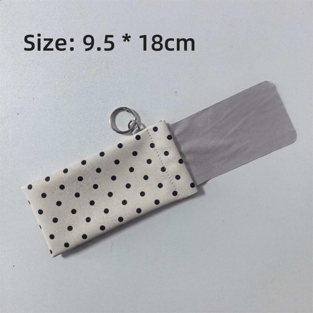Leather Sunglasses Pouch Polka Dot Glasses Storage Bag New Eyeglass Bag  Daily Use