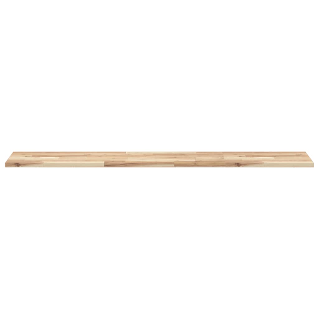 Floating Shelf 120x30x2 cm Solid Acacia Wood Untreated