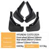 Modern CUSTO2024 - Cross-Border Auto Tire Mudguard for Dropshipping