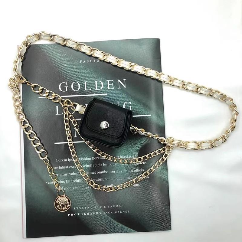 Waist Chain For Women Fashion Metal Weave Belt For Casual And Formal Outfits