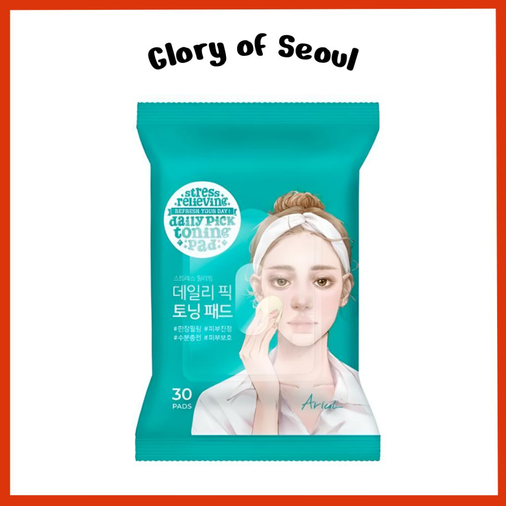 ARIUL Stress Relieving Daily Pick Toning Pad 30pads