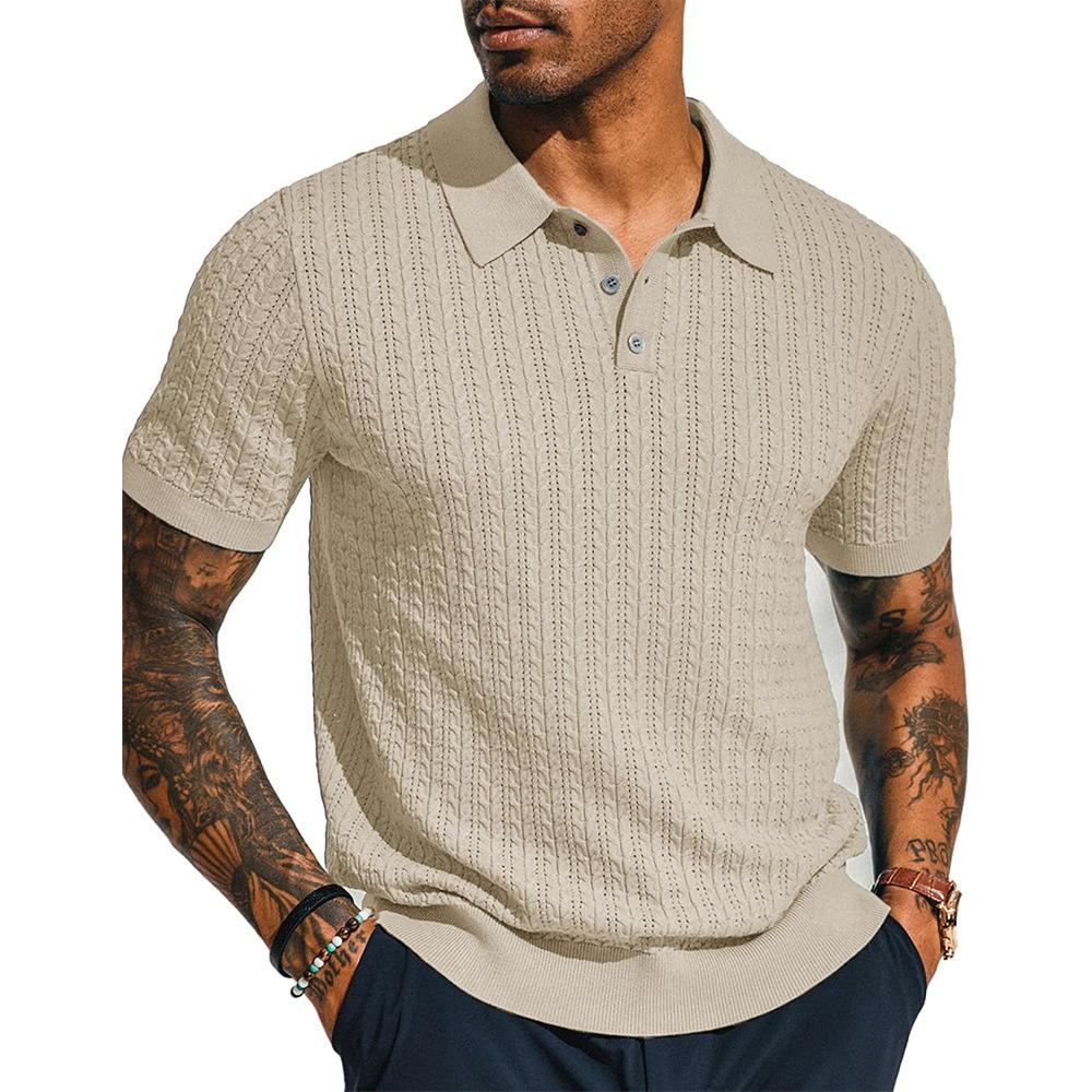 

Summer Cool POLO Shirt for Men s Casual Wear XXXL абрикосовий