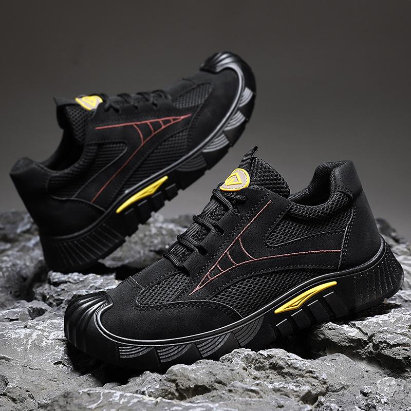 

Labor insurance shoes men s 2025 summer new sports and leisure outdoor non-slip and wear-resistant youth hiking tide shoes 44