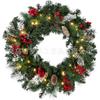 Christmas Wreath Door Hanging Decor Home Mall Window Party Festive Simulation Ornament