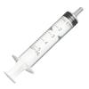 20 Pcs Disposable Plastic 5ml Injector Syringe No Needle for Lab Nutrient Measuring Small Pet Food Feeder (Without Needle)
