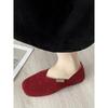 Leather Retro Soft Sole Flat Single Shoes