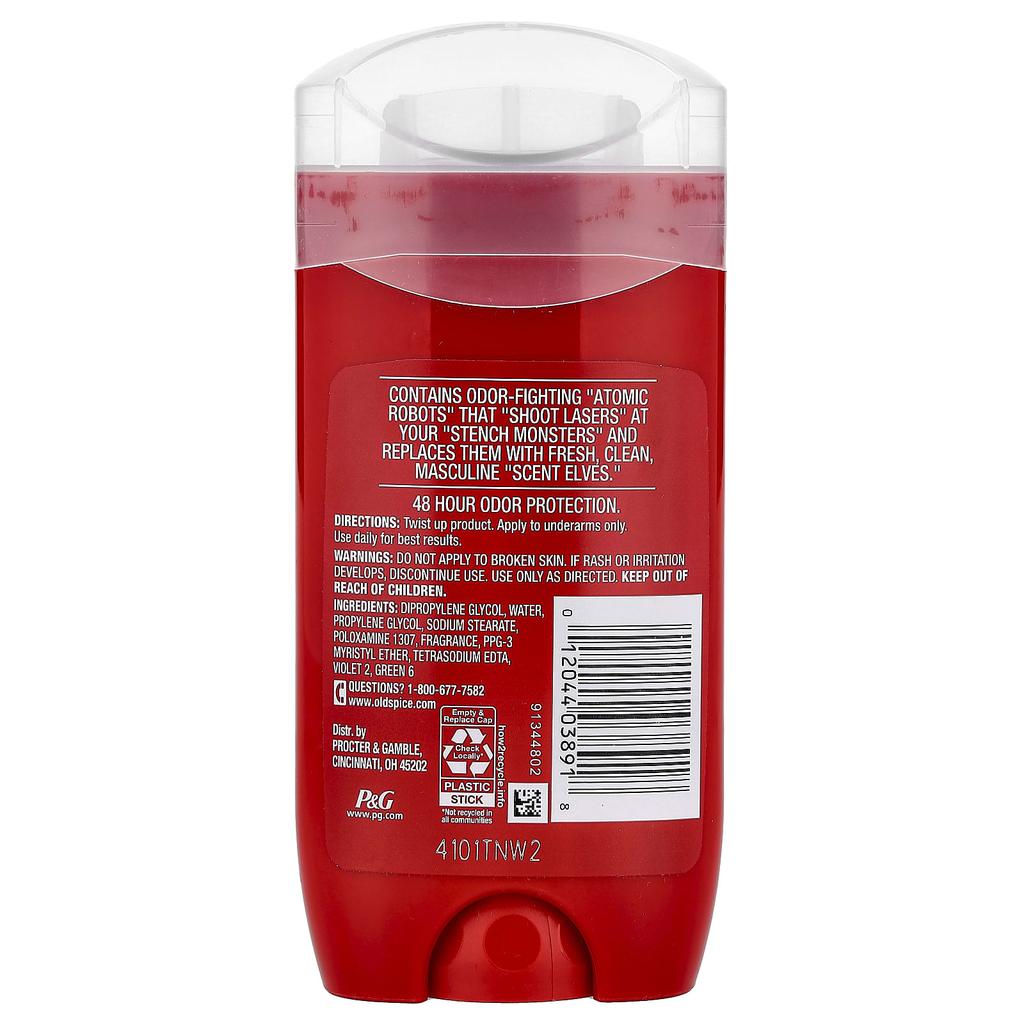 High Endurance, Deodorant, Pure Sport, 85G(3Oz)