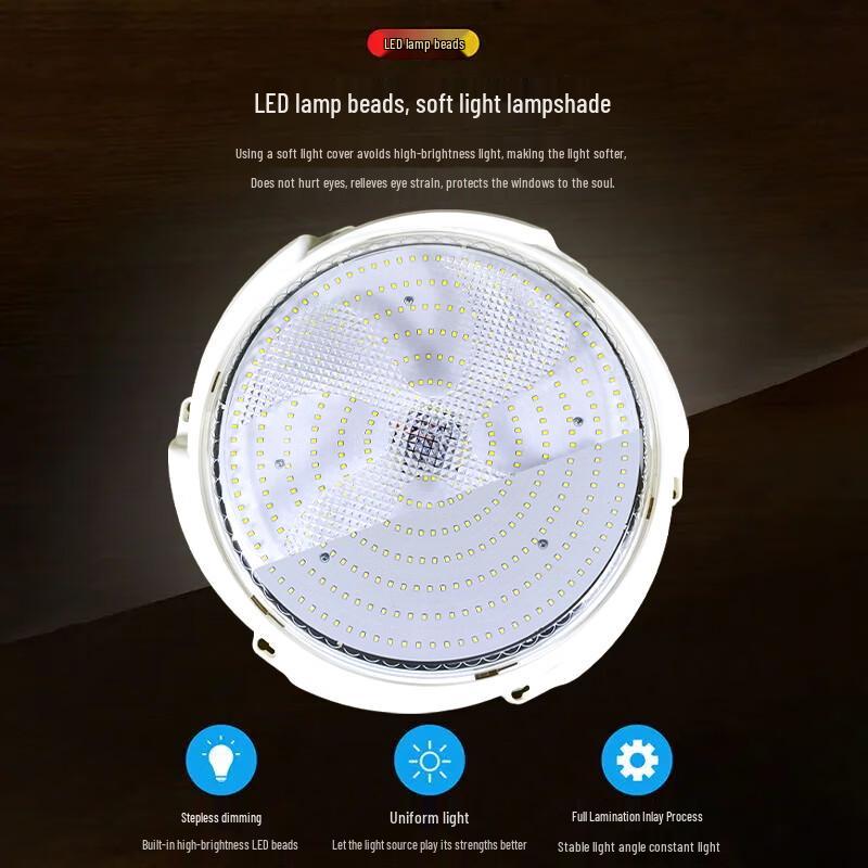 Chengyang Upgrade 600W Solar Indoor Ceiling Light Kit
