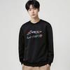 Li Ning Casual Fashion Logo Versatile Comfortable Round Neck Pullover Loose Sweatshirt Unisex Sweatshirt AWDUH61-1