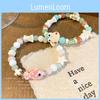 Ceramic Frog Unique Beaded Bracelet Sweet Summer Style Ideal For Travel Friendship And