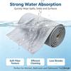 1 Roll/20pcs Reusable Tear-Towel Roll Microfiber Cleaning Wipe Kitchen Dishwashing Towels Dish Rags Wash Paper Towel Replacement