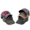 Adjustable Women Baseball Cap Sunscreen Men's Sports Cap Summer Letter Washed Denim Cap  Unisex