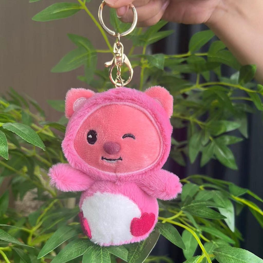 Cute Animal Cartoon Beaver Plush Pendant Keychain Perfect For Kids And Collectors In Colors Various