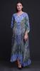Phagun Giraffe & Zebra Animal Skin Beach Kaftan Bikini Cover up Womena    s Maxi Dress Long