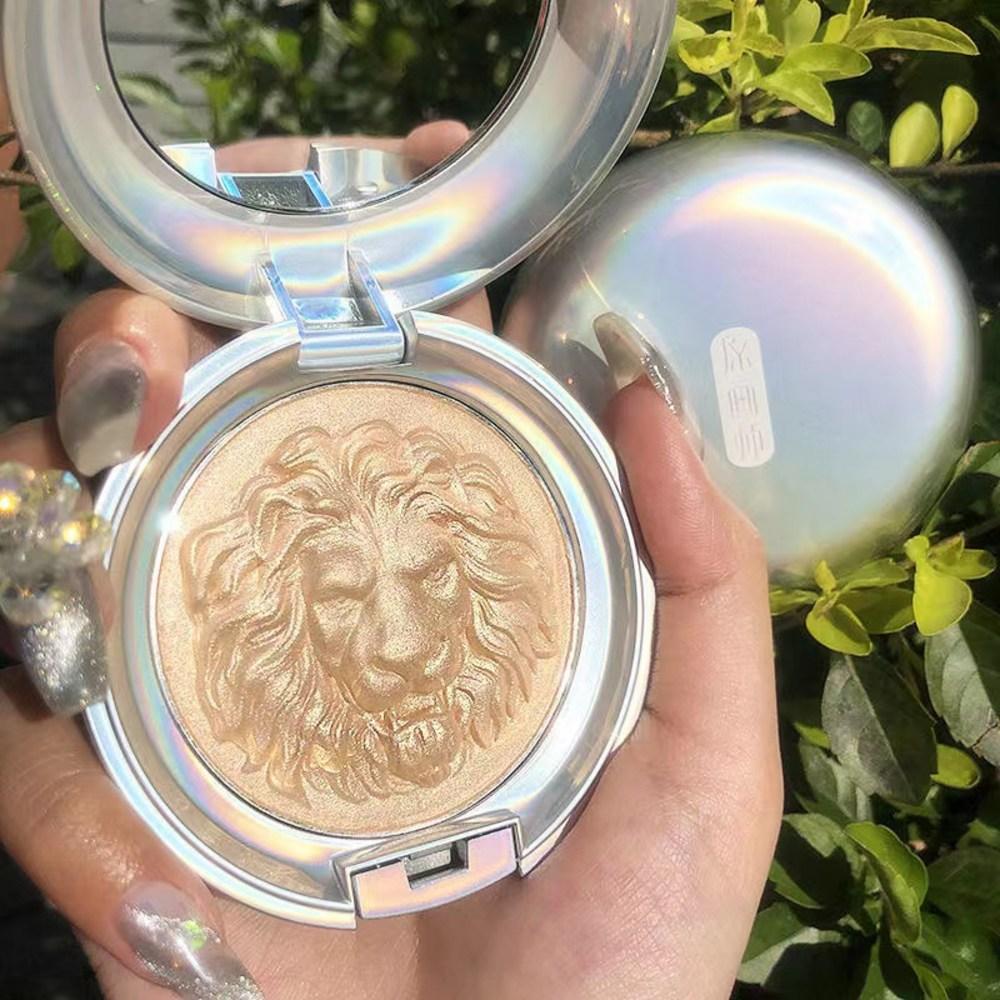 BLOWFISH FUGU D-002 Highlighter Sparkly Highlighter Ginger Highlighter 11.5g, 01#, 1 Piece