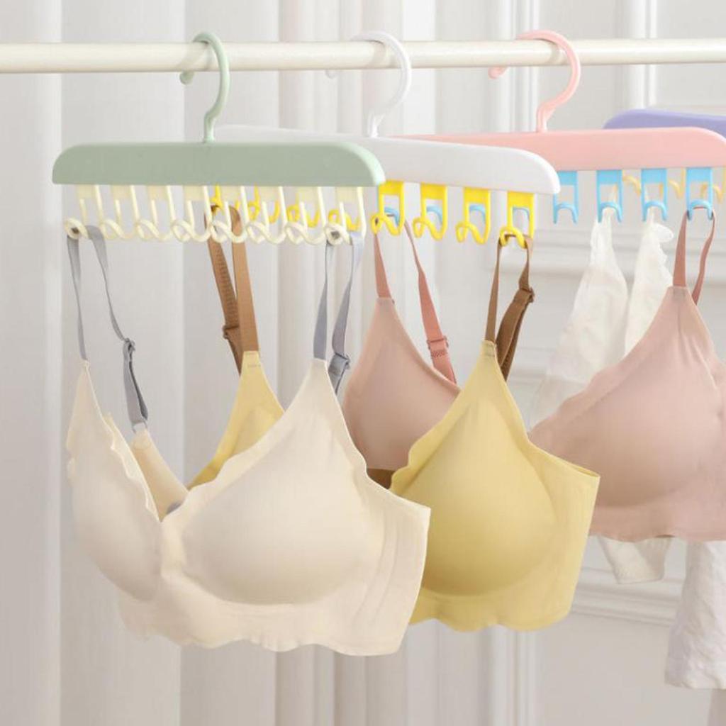 Rotating Space Save Belts Organizer Closet Door Shawls 8 Hooks Rack
