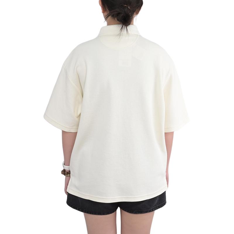 New Balance Running Club Polo Shirt Men's Ivory White NFE31241-IV