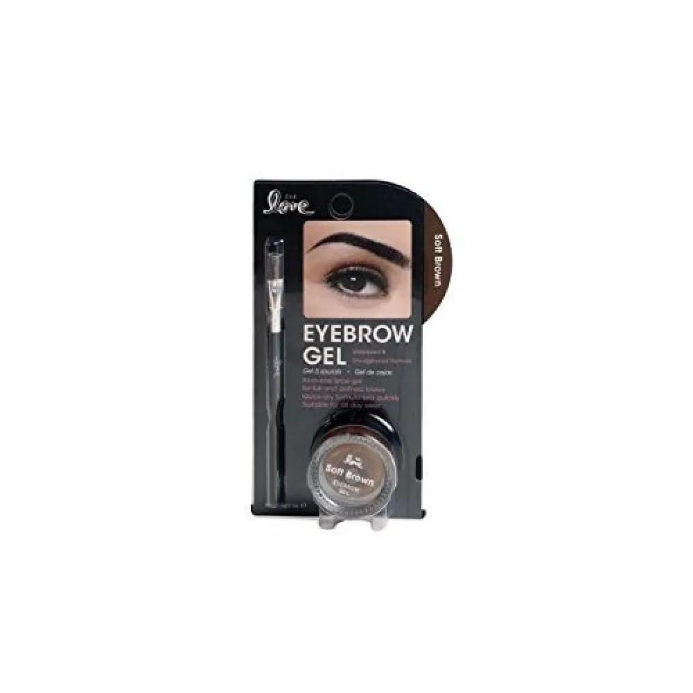 

2nd Love Eyebrow Gel Waterproof Smudge Proof Brow New Brush Included 01 Soft Brown [Compatible]