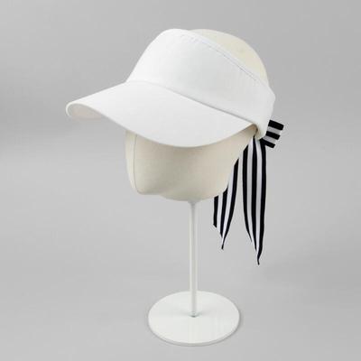 Striped Ribbon Golf Sun Visor