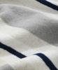 COVERNAT Striped Collar Knit Gray