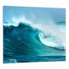 PANEL SZKLANY DO KUCHNI 65x60 Fala