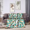 Perry the Platypus Cartoon Duck Plush Blanket Students Flannel Throw Blanket For Couch Chair Warmized Quality Bedspread