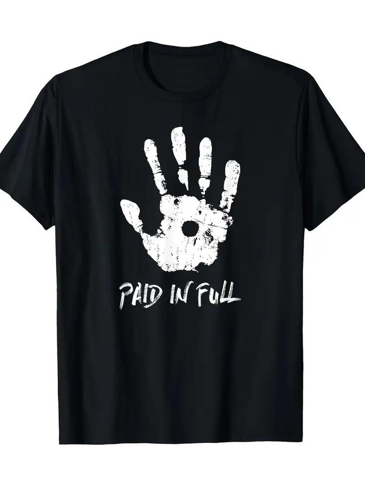 

Jesus Hand Print, Paid In Full - Christian Faith T Shirt T-Shirt - 220g XL