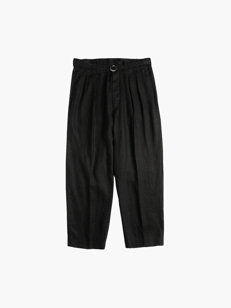 MILITORA Lot. 845 Linen Double-Pleat Slacks (Type A)