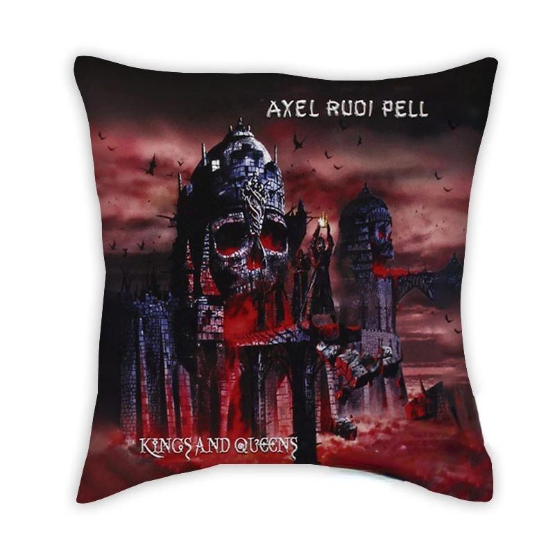 Axel Rudi Pell  Printed  Polyester Decorative Pillowcases Throw Pillow Cover Square Zipper Pillow Cases Gift  Pillowcases