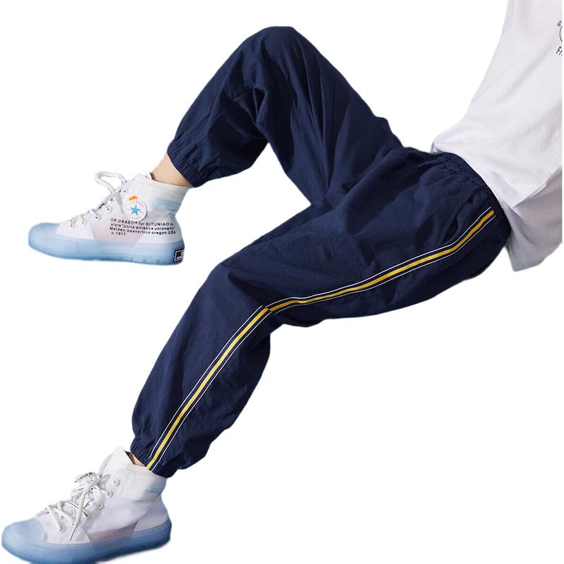 ASK JUNIOR Boys  Cotton Striped Sport Casual Mosquito Repellent Pants 120
