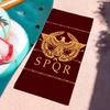 Fashion print SPQR Towel Drying Bath Towel Applicable To Light Swimming Camping Yoga Beach Out