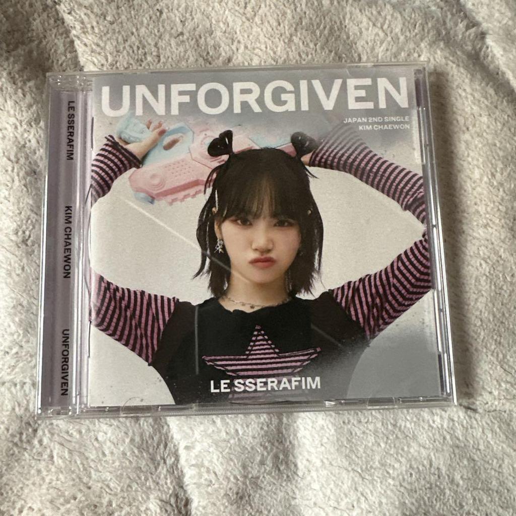 [USED] LE SSERAFIM UNFORGIVEN 2nd Japanese Single
