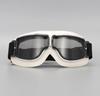 Motorcycle Glasses Windproof Motorcycle Helmet Glasses Sunglasses Retro Universal Folding Leather Retro Motorcycle Accessories