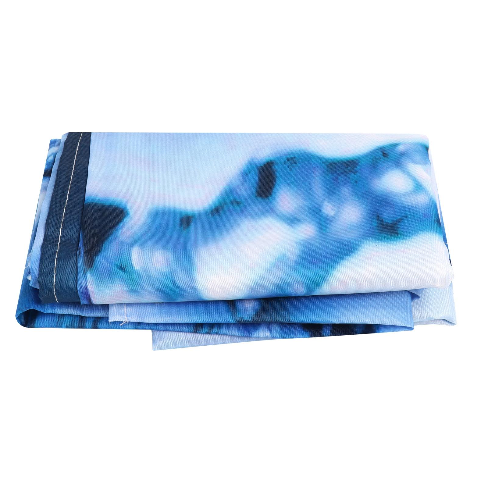 

Shower Curtain Set Waterproof Hanging Bath Curtain with Rings Bathroom Accessory Type 1