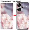 Personalisierte Handyhülle DIY Cover für Xiaomi Poco F6 5G PocoF6 Pro F 6 M6 Pro X6 Redmi A3 13 4G Note 13R 13 Pro Plus Note13 8 8T