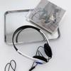 Portable Headphones Personality Retro Nostalgic Headset Black Fashion Style Headset Over Ear Earbud 3.5mm Wired Headset NEW