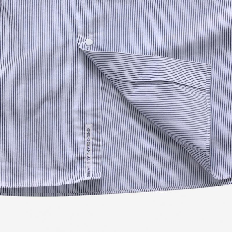 NaNamica Regular Collar Stripe WiNd Shirt N Sugf362e