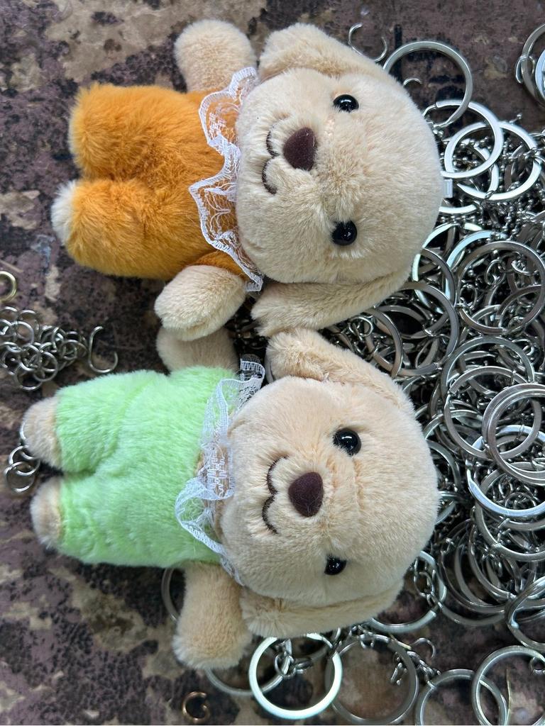 Cute Dog Plush Toy And Keychain With Ultra Soft Texture Available In Multiple Colors
