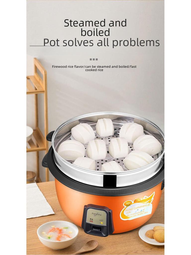 Komerční rýžovar se super kapacitou: K dispozici ve velikostech 6L až 45L