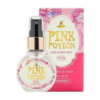 BODYHOLIC Спрей для волос и тела Pink Potion 50 мл