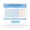 Cute Plaid Sticky Notes 90 Sheets Grid Pattern Memo Pad Self-Adhesive Notepad For Journaling Office School Supplies Stationery