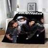 3D T-Tokio oF Band H-Hotel Music Singer Flannel Blanket Soft Throw Blanket Art For Home Decor Bedroom Bed Sofa Picnic Fans Gifts