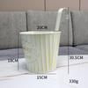 Shangqi Retro Iron Hanging Flower Pot with Detachable Hooks - 2 Pack