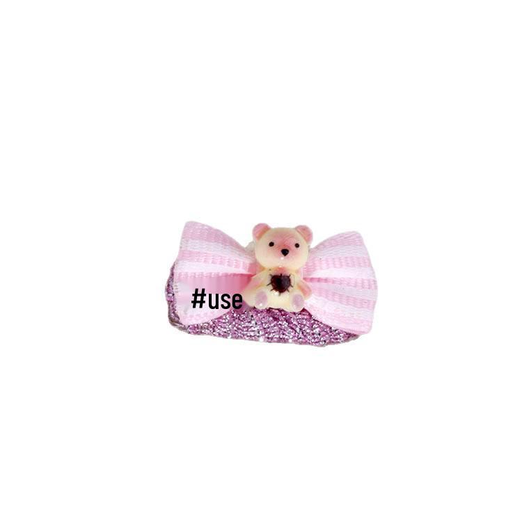Yorkshire Terrier & Maltese Bow Hair Clip, Ideal for Dogs & Cats.