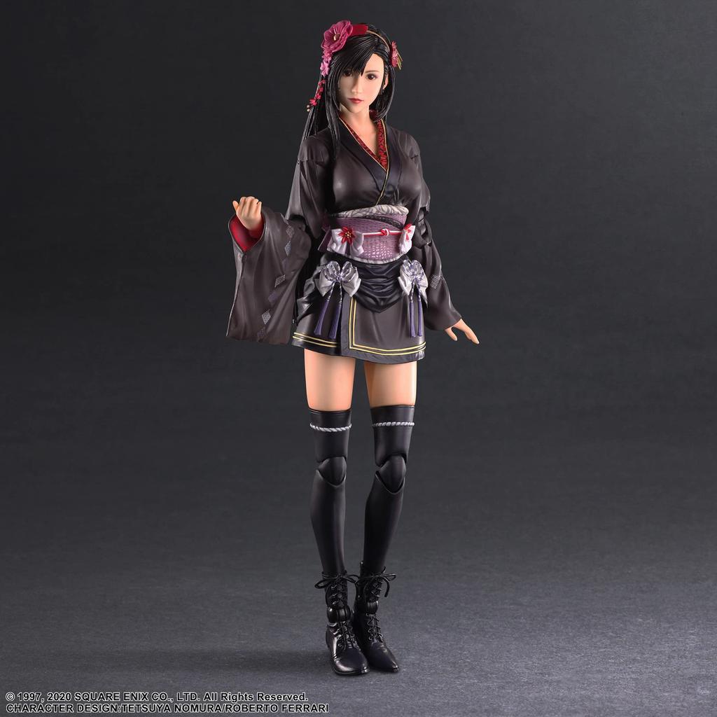 Final Fantasy VII Remake PLAY ARTS Kai Tifa Lockhart Exotic Dress Ver. PVC painted action figure