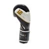 LEONE 1947 Boxing Gloves Unisex Limited Edition Cowhide Leather Memory Foam EVA Velcro Closure Blue GN047X [SHOCK X] 100% Outer, Pad, (10oz)