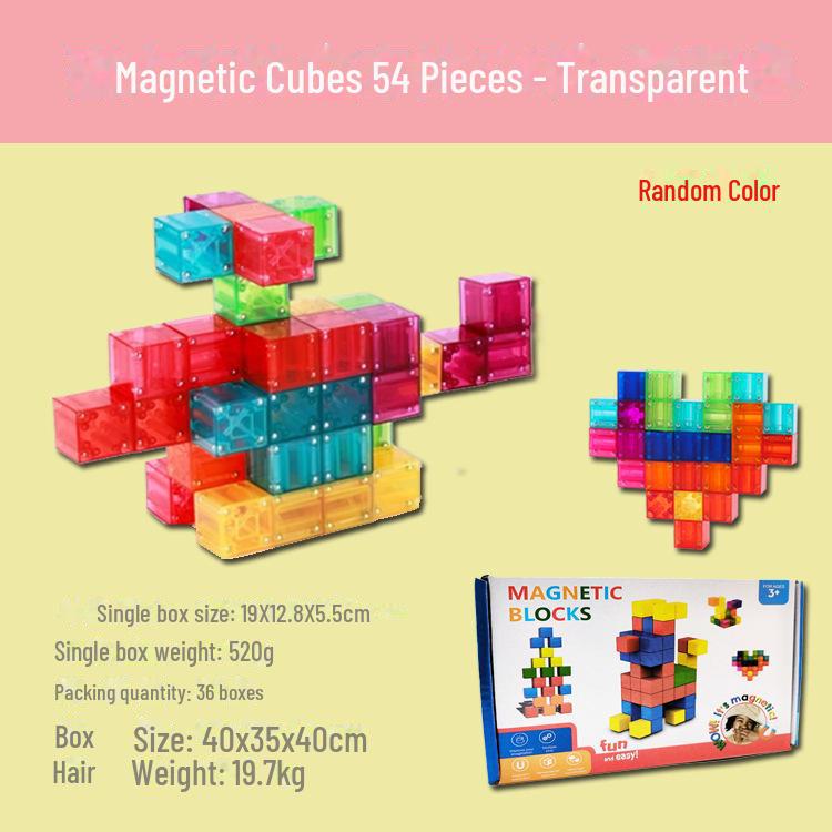 Magnetic Cube Puzzle Blocks: Cross-Border Teaching Aids for Kids