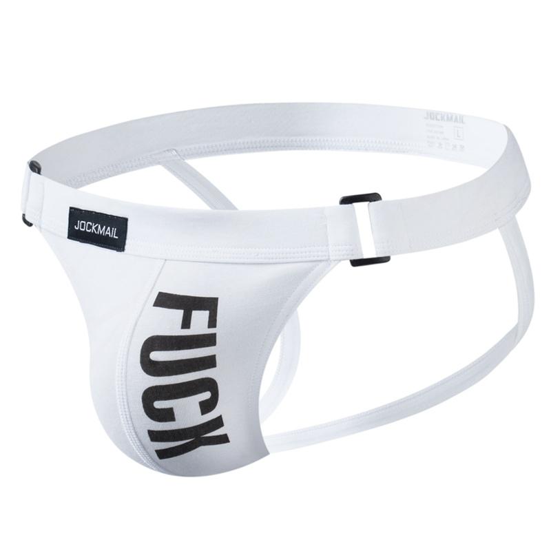 Sospensori JOCKMAIL Cotone Fibbia Decorativa Stampa Lettere Vita Bassa Sexy Perizoma da Uomo Intimo Semplice Quotidiano Casual Vita Bassa Mutande Sportive