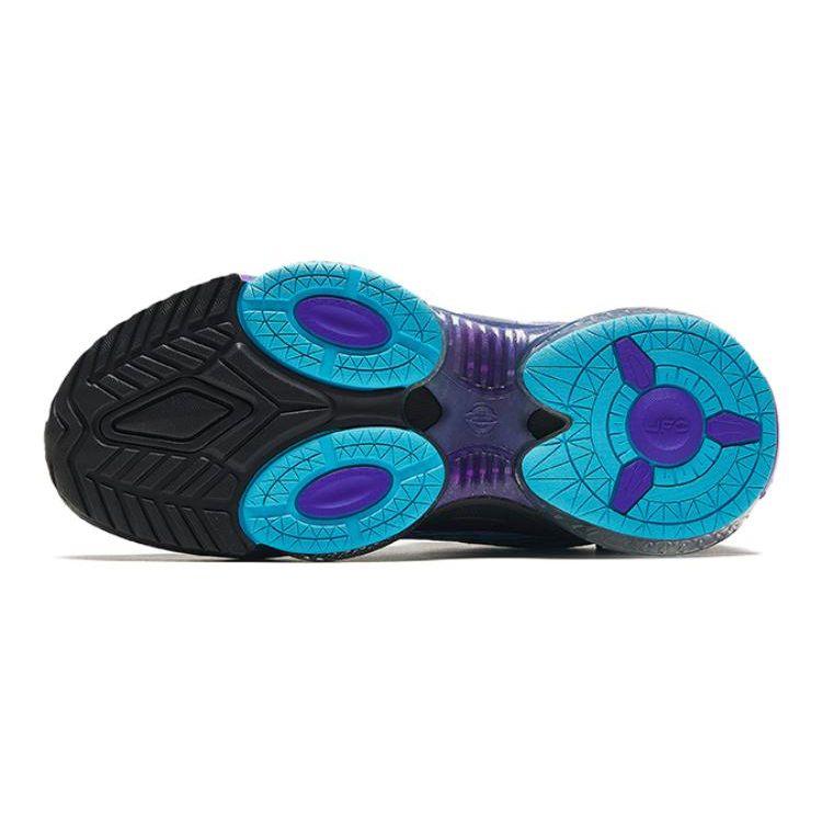 Anta UFO 5.0 Non-Slip Durable Low-Top Kids Running Shoes Kids sneaker Black Orange 312335588-6