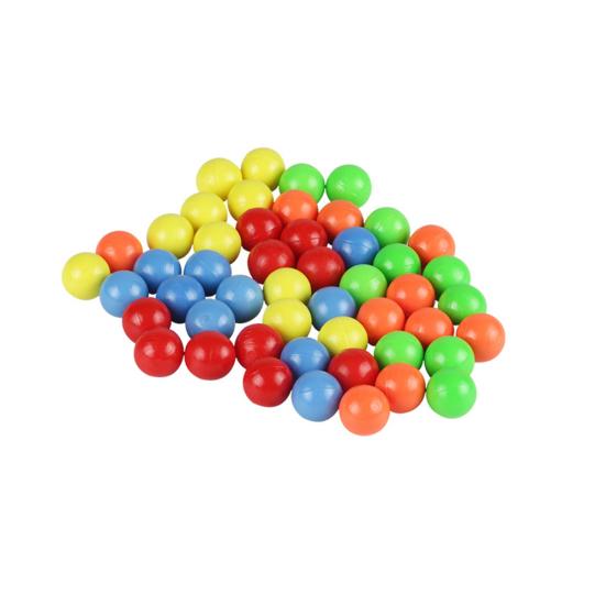 100Pcs 15mm Children Counting Solid Balls Toy School Mathematics Teaching Aids